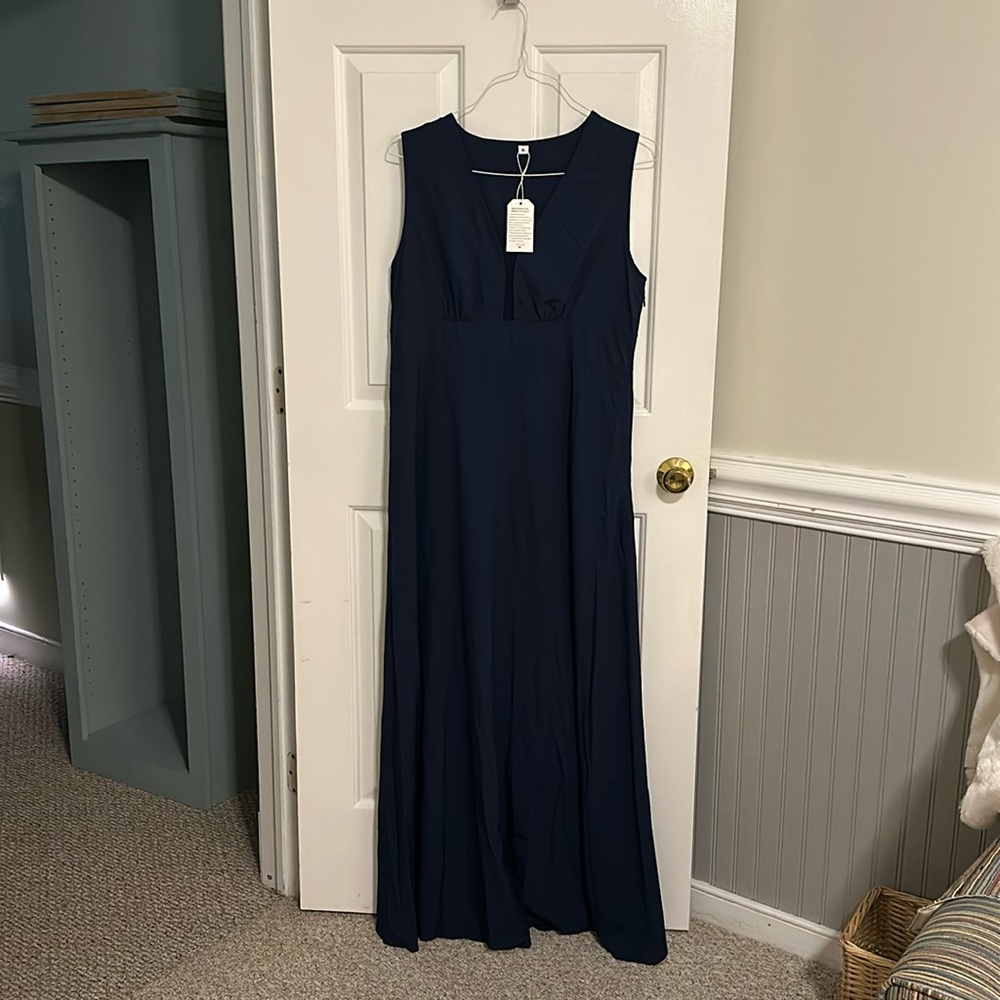 Long Navy dress